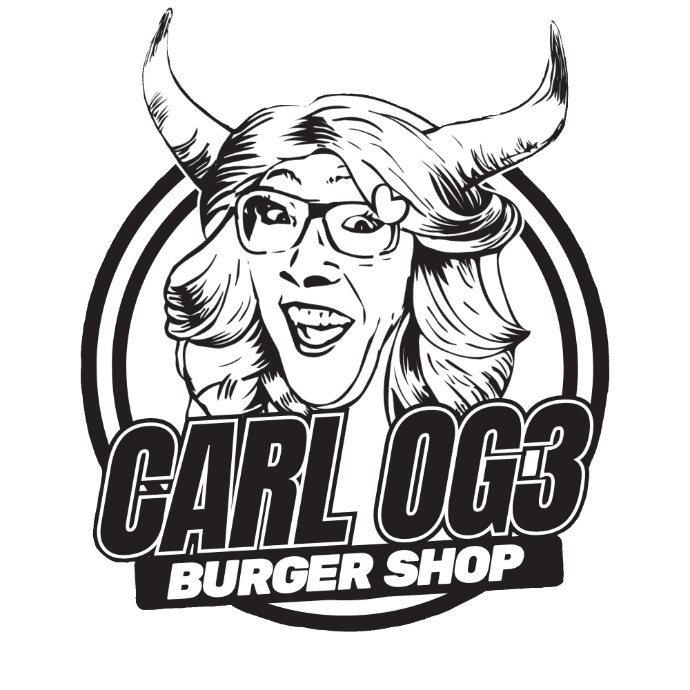 CarlOG3 Burger Shop Logo